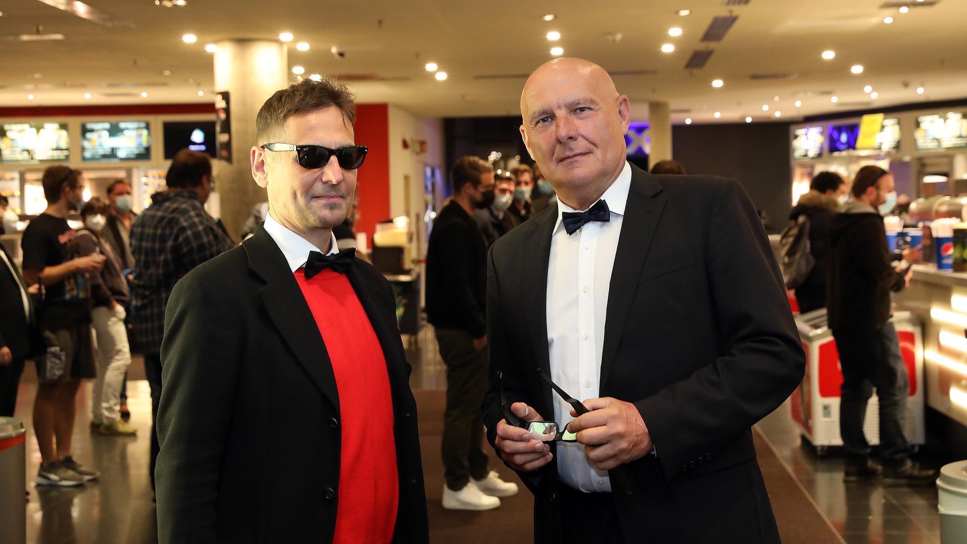 Tilo und Siggi bei der Premiere des neuen James-Bond-Films