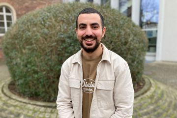 Firas Skandrani studiert islamische Theologie in Karlsruhe, er will Religionslehrer werden. 