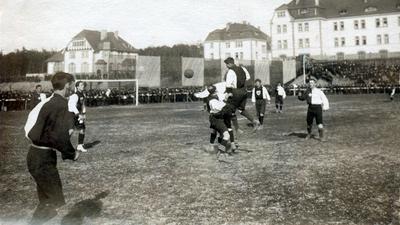 Fußballländerspiel Deutschland Schweiz 1909