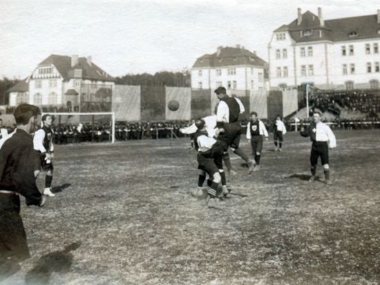 Fußballländerspiel Deutschland Schweiz 1909
