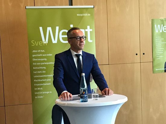 Sven Weigt OB-Kandidat CDU und FDP Karlsruhe