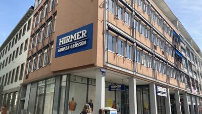 Macht zu: Hirmer schließt an diesem Wochenende seinen Karlsruher Standort. Die Immobilie wird zur Vermietung angeboten.