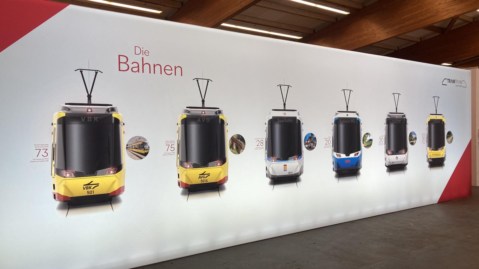 Ab 2025 sollen in Karlsruhe neue Straßenbahnen fahren. Wie die sich anfühlen und wie man darin sitzt – das konnten Interessierte nun hautnah erleben. 
