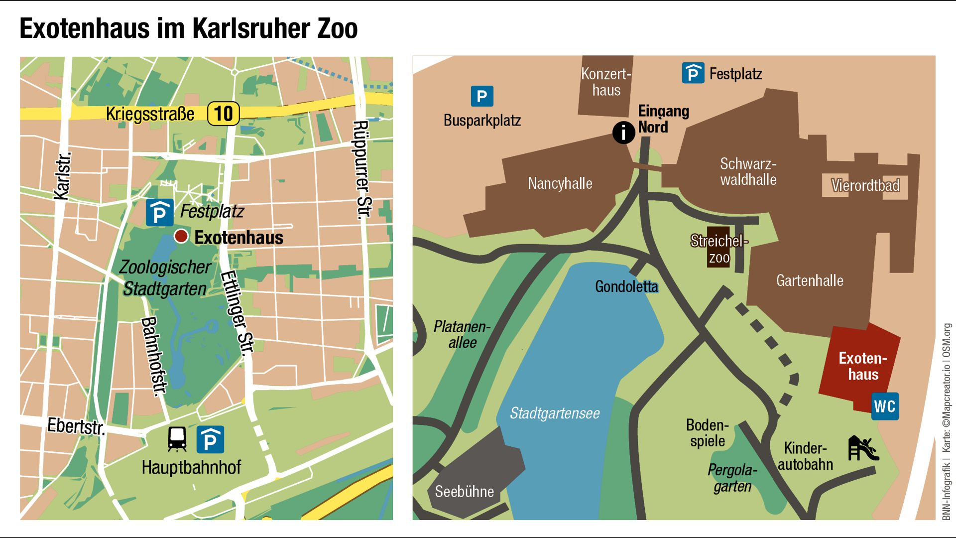 Exotenhaus im Karlsruher Zoo