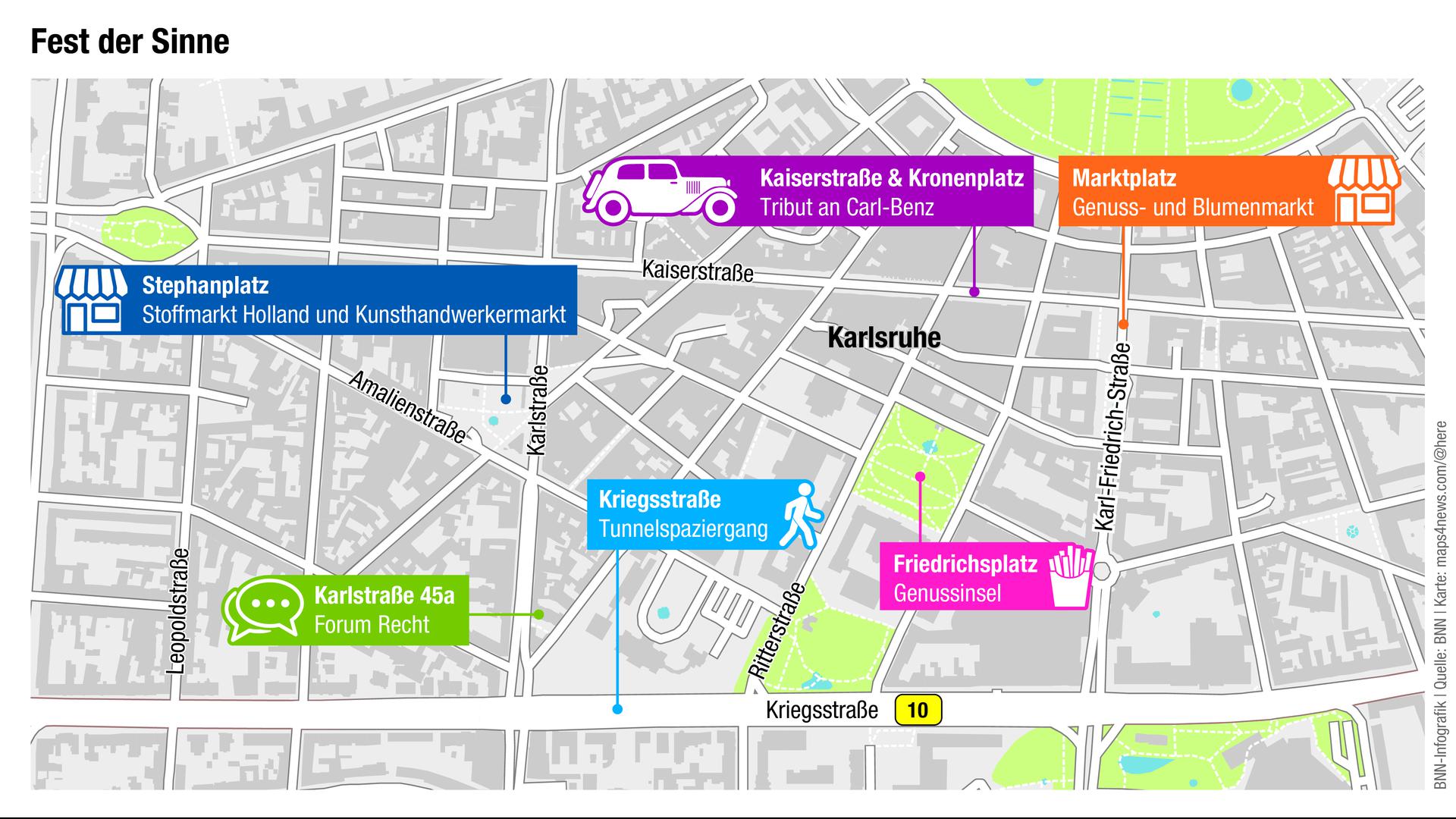 Mit dem „Fest der Sinne“ stößt Karlsruhe am Samstag und Sonntag das Tor zum Frühling auf