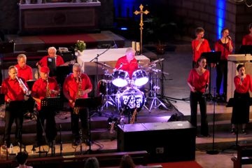 Modern Church Band bei einem Auftritt