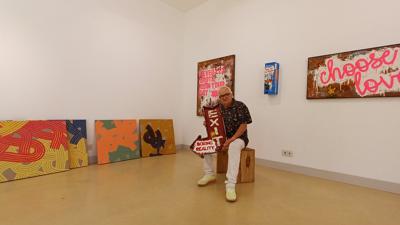 Michael Oess zeigt in seiner Neuen Kunst Gallery am Zirkel Werke von zwei ehemaligen deutschen Street-Art-Künstlern, Simon Röhlen (alias KEF) und Van Ray.
