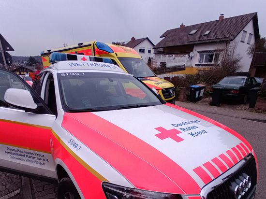 Einsatzfahrzeug der Notfallhilfe Wettersbach