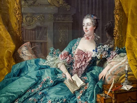 Madame de Pompadour´, 1756, François Boucher (1703-1770)