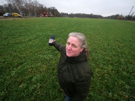 Zankapfel: Rund fünf Hektar landwirtschaftlicher Fläche soll Bio-Bäuerin Susanne Schleinkofer in Rüppurr abtreten - sie sollen künftig von fusionierten Rüppurrer Sportvereinen genutzt werden.