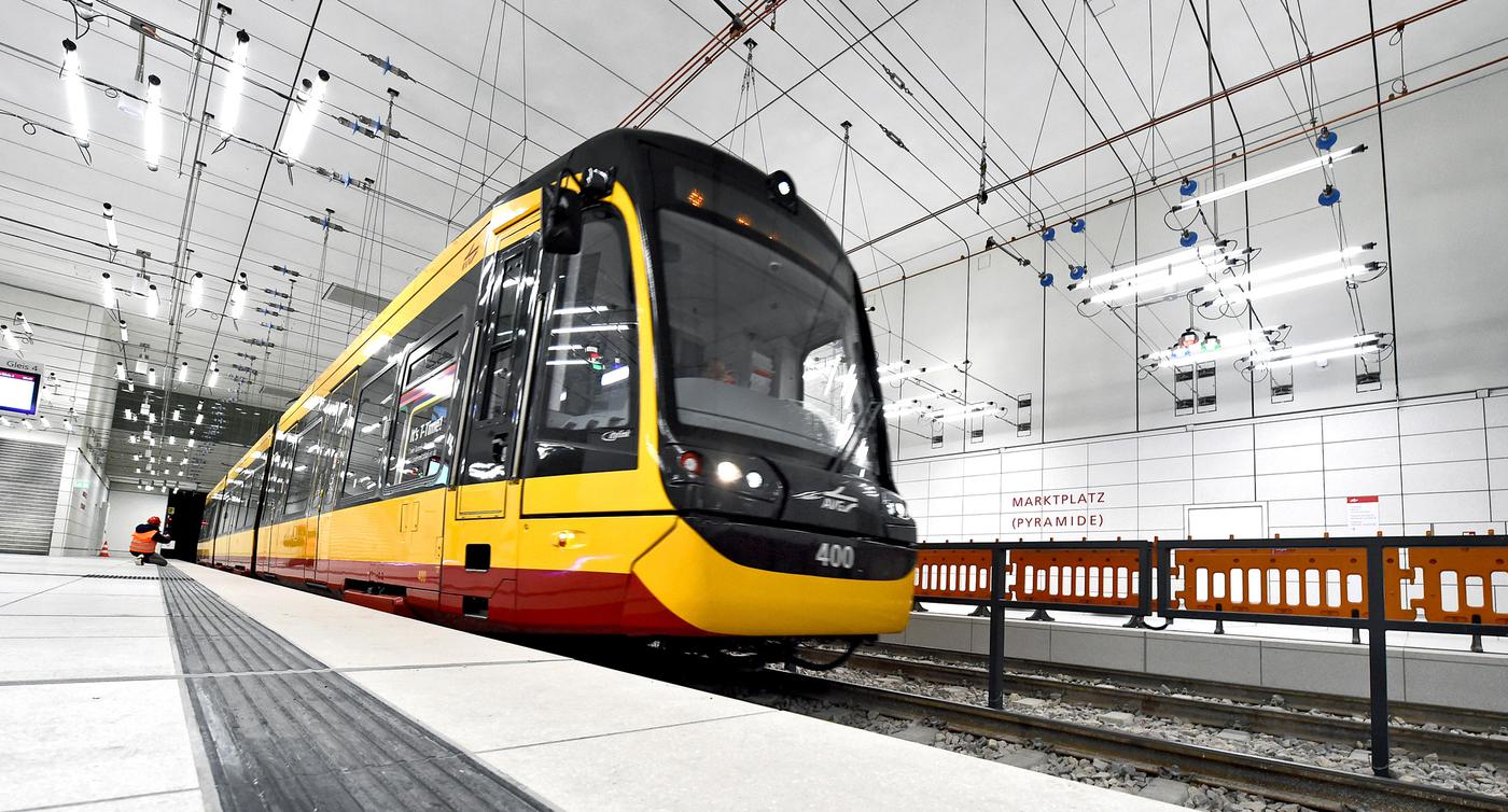 11.12.2021 - Stadtbahntunnel in Karlsruhe: Eröffnung kann kommen