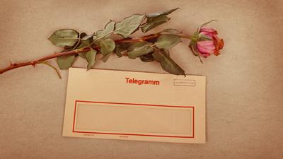 Es wär’ so schön gewesen: Ein Telegramm, das am letzten Tag dieses Post-Dienstes hätte zugestellt werden sollen, lässt bis heute auf sich warten.