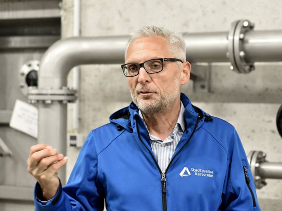Matthias Maier, Leiter der Trinkwassergewinnung bei den Stadtwerken, glaubt nicht, dass Karlsruhe in einigen Jahrzehnten mit Wasserknappheit zu kämpfen hat.