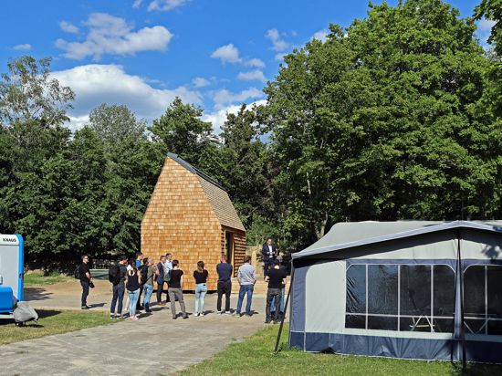 Am 1. Juni 2022 kann Karlsruhes erstes Tiny-House auf dem Campingplatz Durlach erstmals besichtigt werden.