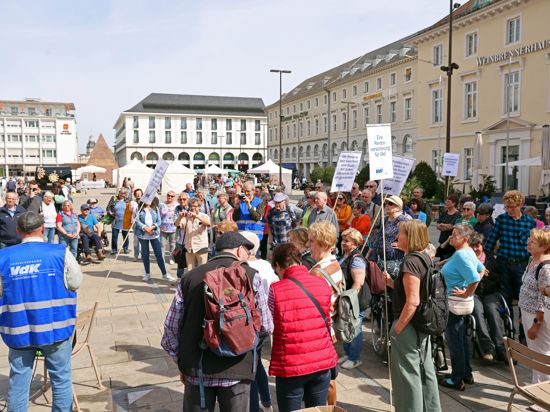 Rentner Flashmop in Karlsruhe