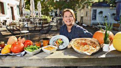 26.09.2023 Tanja Finck zeigt Kürbisgerichte: Kürbis-Chili-Chutney, Kürbis-Süsskartoffel-Quiche und ein Kürbis-Orangen-Tiramisu