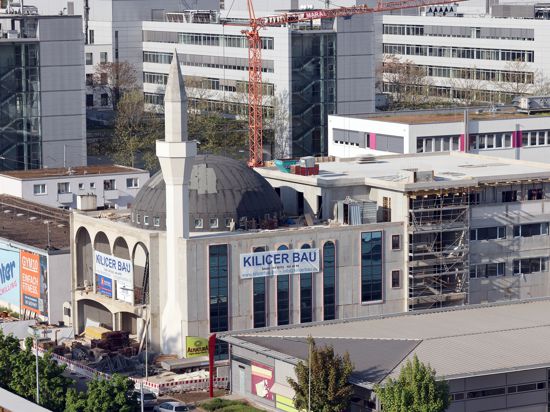Moschee-Bau in der Oststadt in Karlsruhe.