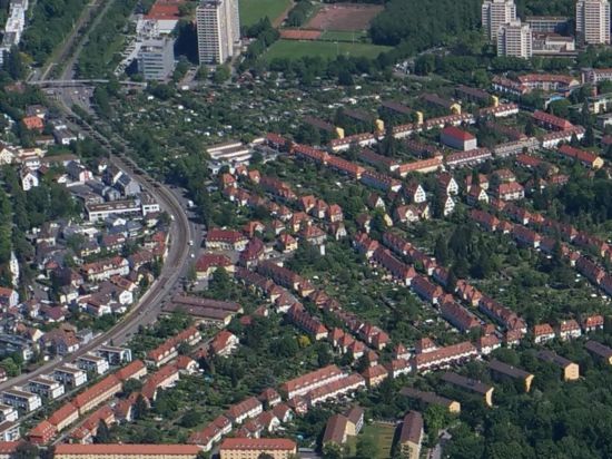Luftbild Gartenstadt
