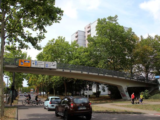 3.08.2020 Brücke über die Ebertstraße