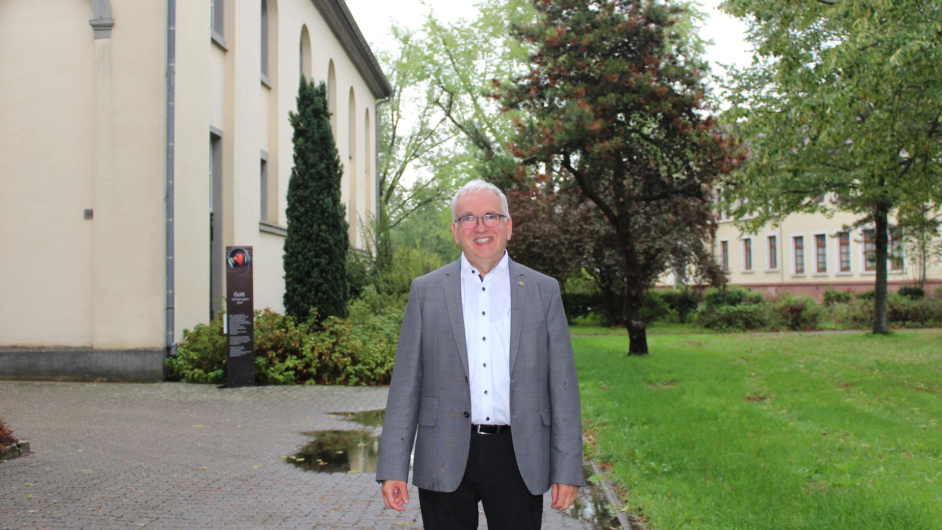 Pfarrer Lothar Eisele von der Evangelischen Gemeinde in Friedrichstal
