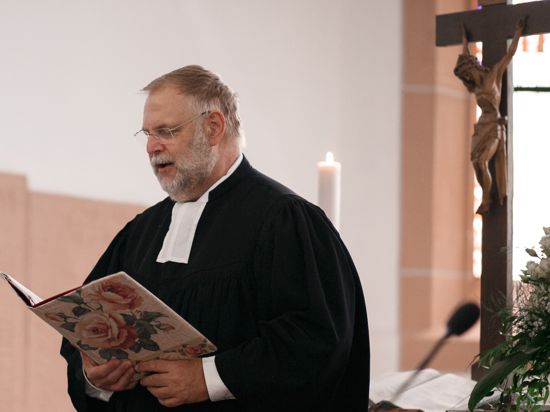 Pfarrer Jörg Seiter von der Michaelisgemeinde Blankenloch. 