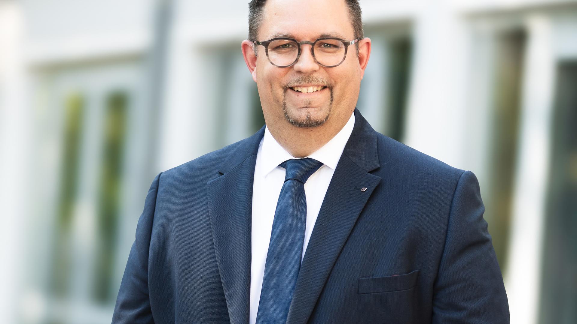 Dominik Wolf, Bürgermeisterkandidat Eggenstein-Leopoldshafen