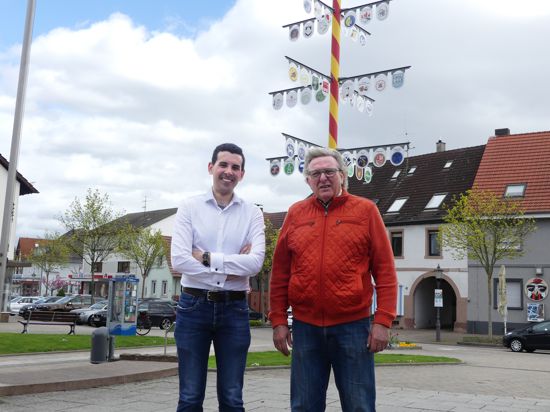 Ortskartellvorsitzender Mario Schönleber (rechts) wird bei den Vorstandswahlen nicht mehr antreten. Als sein Nachfolger ist Patrick Diebold vorgesehen. 