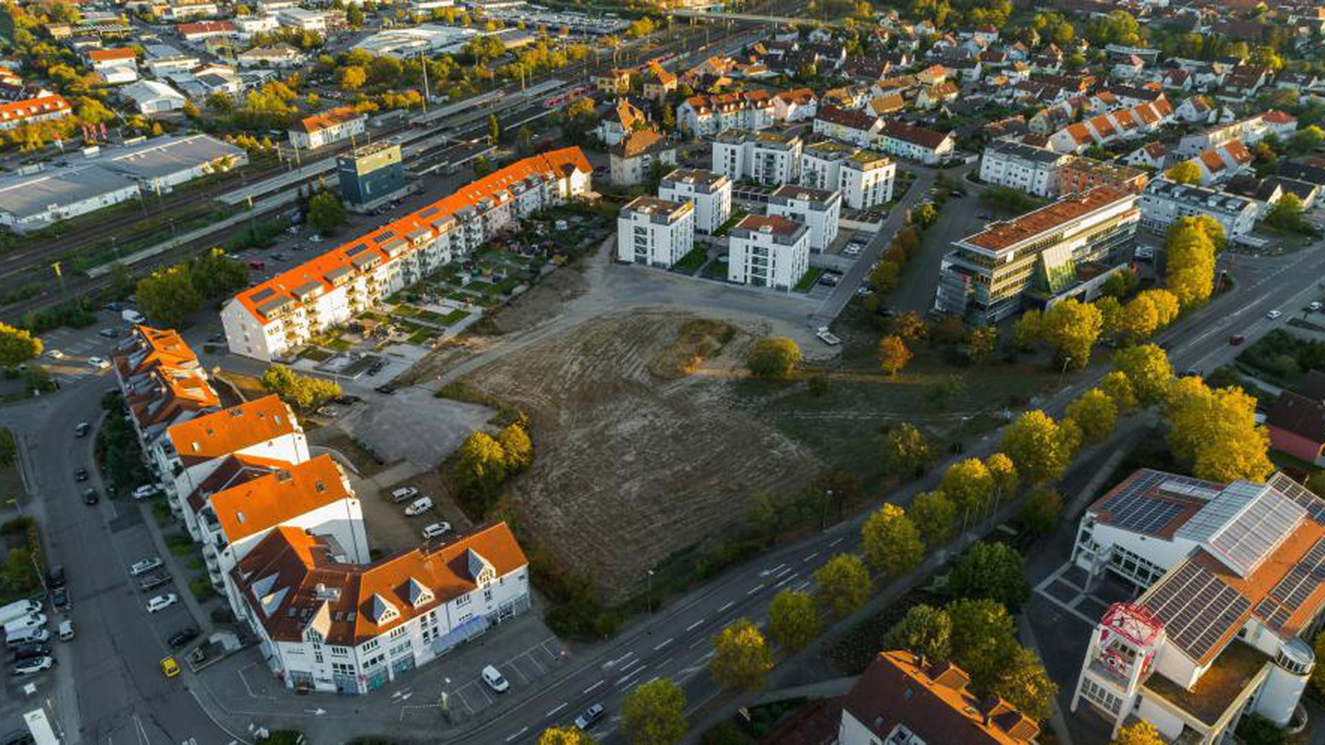 Graben-Neudorf; Bauareal Neue Mitte; Projekt LeBeN
