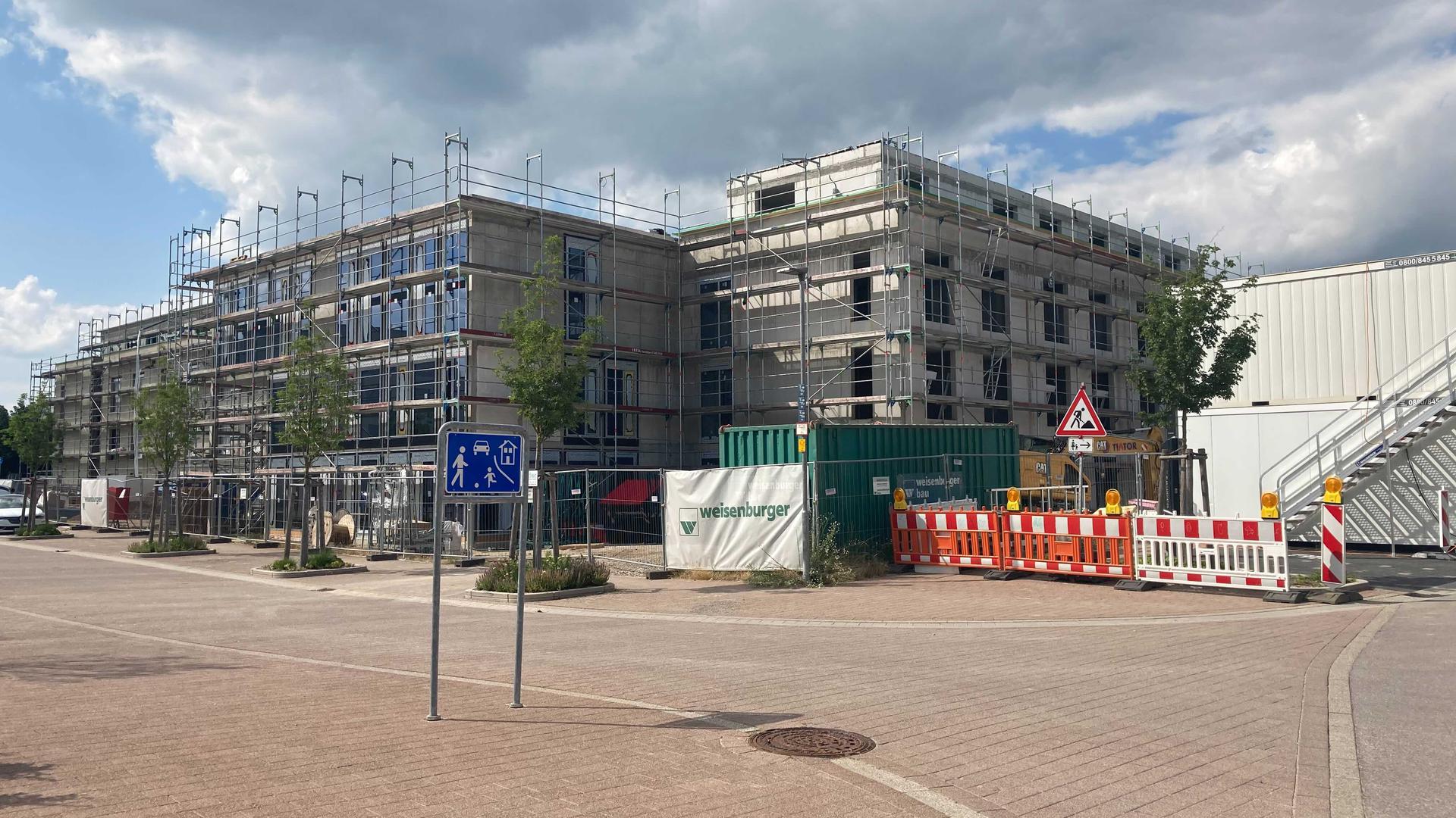 Der Neubau des Pflegeheims Geschwister Nees in Linkenheim-Hochstetten.
