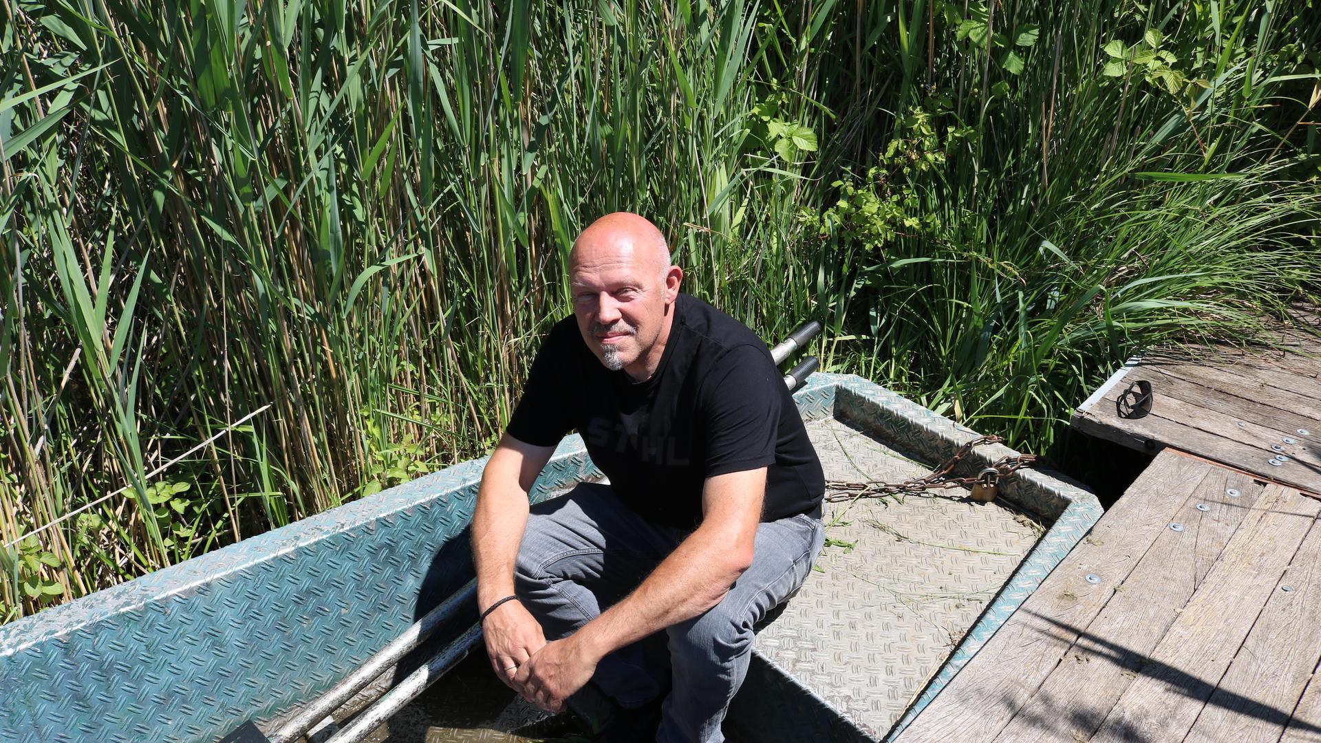 Udo Metz ist Experte für Fragen zur Fischerei, zum Schutz von Gewässern und zur Verbesserung von Lebensräumen.