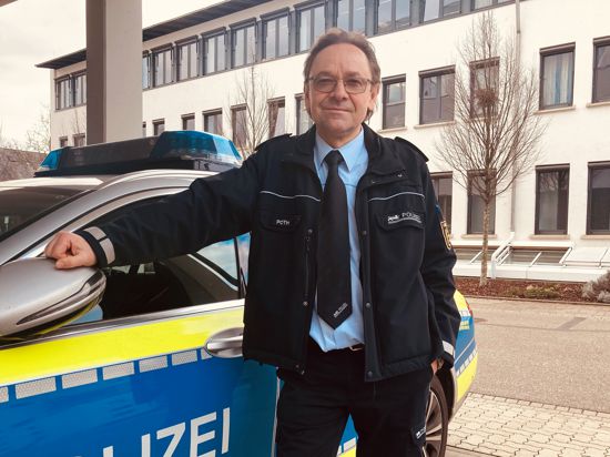 Michael Poth, Leiter des Polizeipostens Stutensee