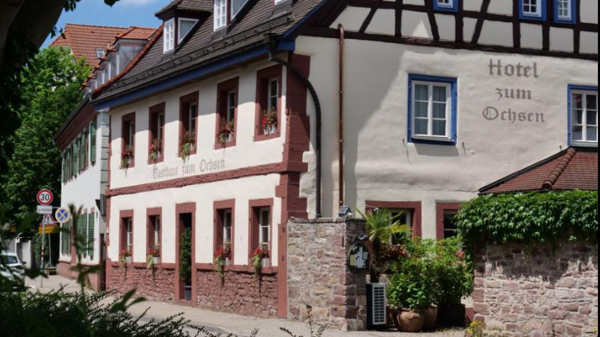 Traditionshaus: Das Restaurant und Hotel „Zum Ochsen“ ist eine Durlacher Institution. Seine Zukunft indes ist derzeit ungewiss.