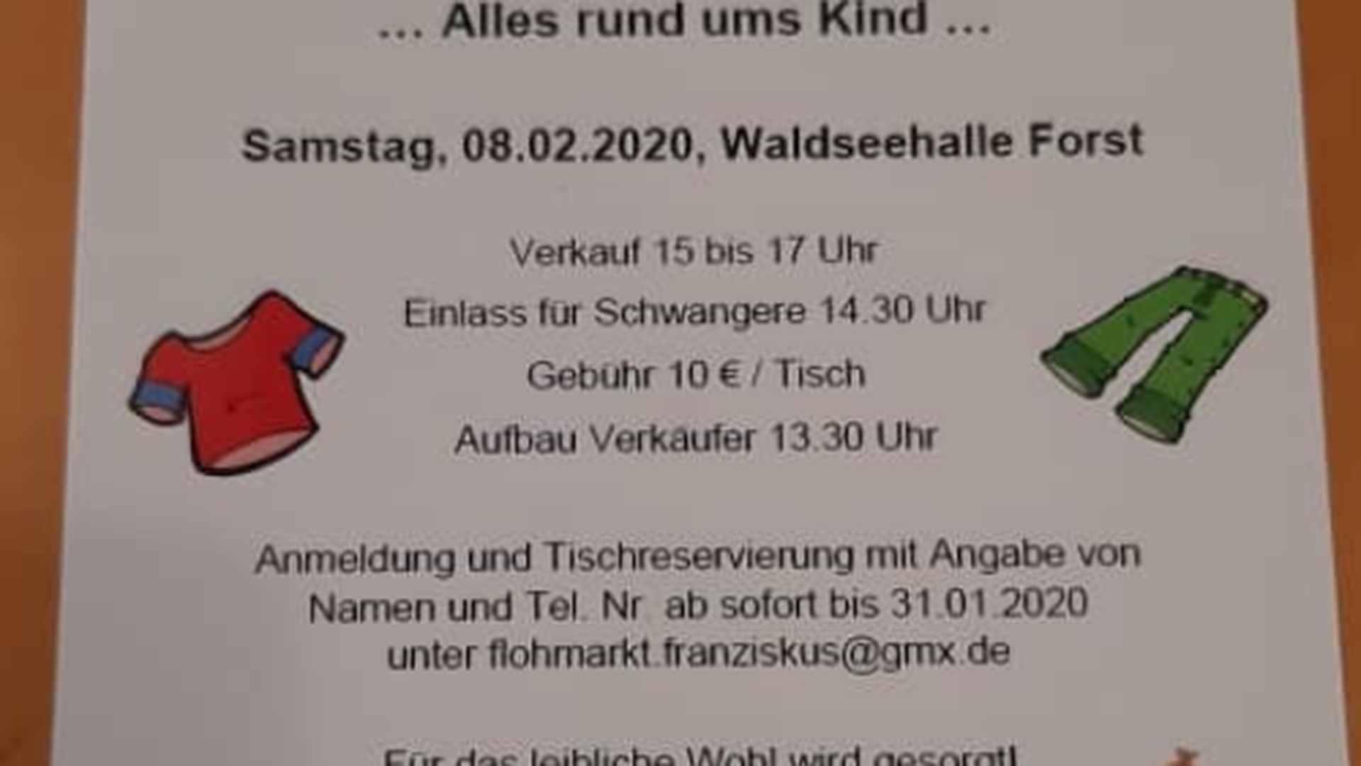 Der Kindergarten St. Franziskus in Bruchsal wird im Februar 2020 einen Kinder-Flohmarkt veranstalten.