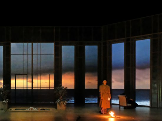 Szene aus der Händel-Oper „Tolomeo“ in Karlsruhe 2020.