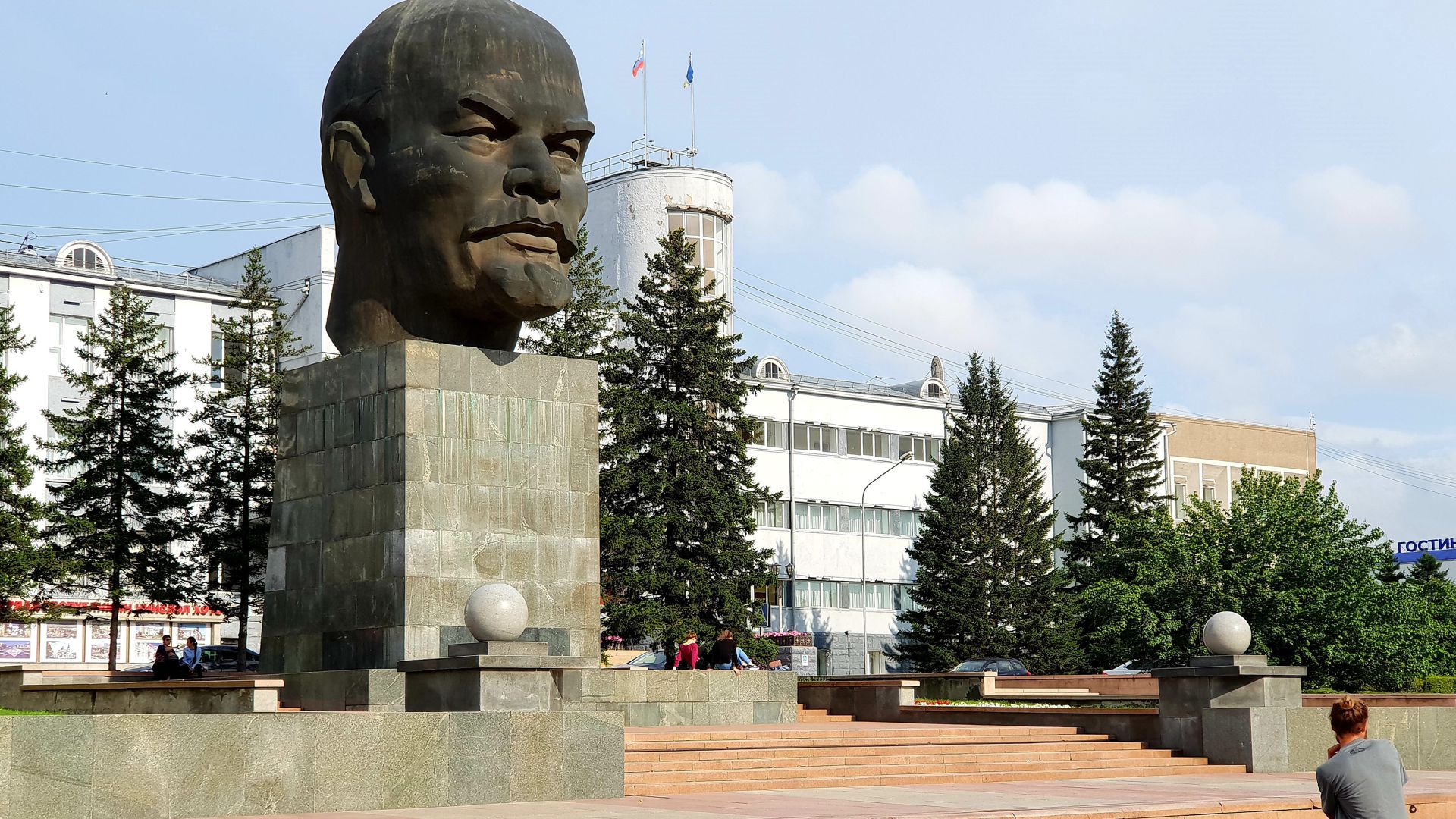 Leninkopf in Ulan-Ude, der Hauptstadt der russischen Republik Burjatien
