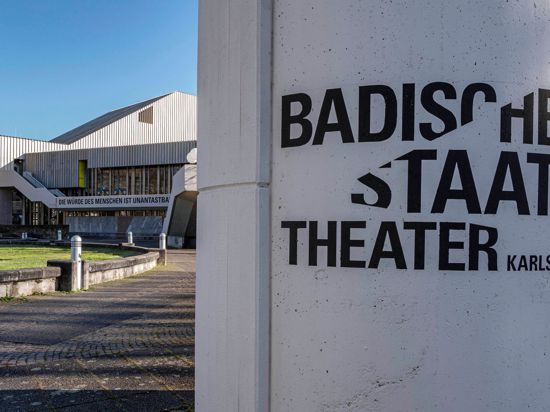 Das Badische Staatstheater in Karlsruhe.