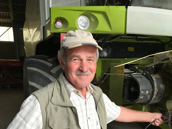 Werner Kunz ist Landwirt seit über 40 Jahren. Der 63-Jährige führt nicht nur den Damianushof in Ubstadt-Weiher. Er sitzt auch im Vorstand des Kreis- sowie des Landesbauernverbands.