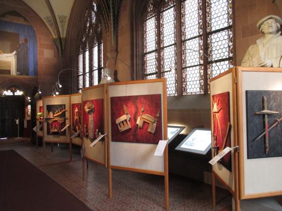 Auseinandersetzung mit dem Glauben: Mit Bildern und Skulpturen sollen Besucher angeregt werden, über die Religion nachzudenken