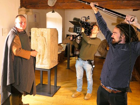 Das Fragment einer Jupitergigantensäule im Heimatmuseum Mühlacker ist rund 1.800 Jahre alt.