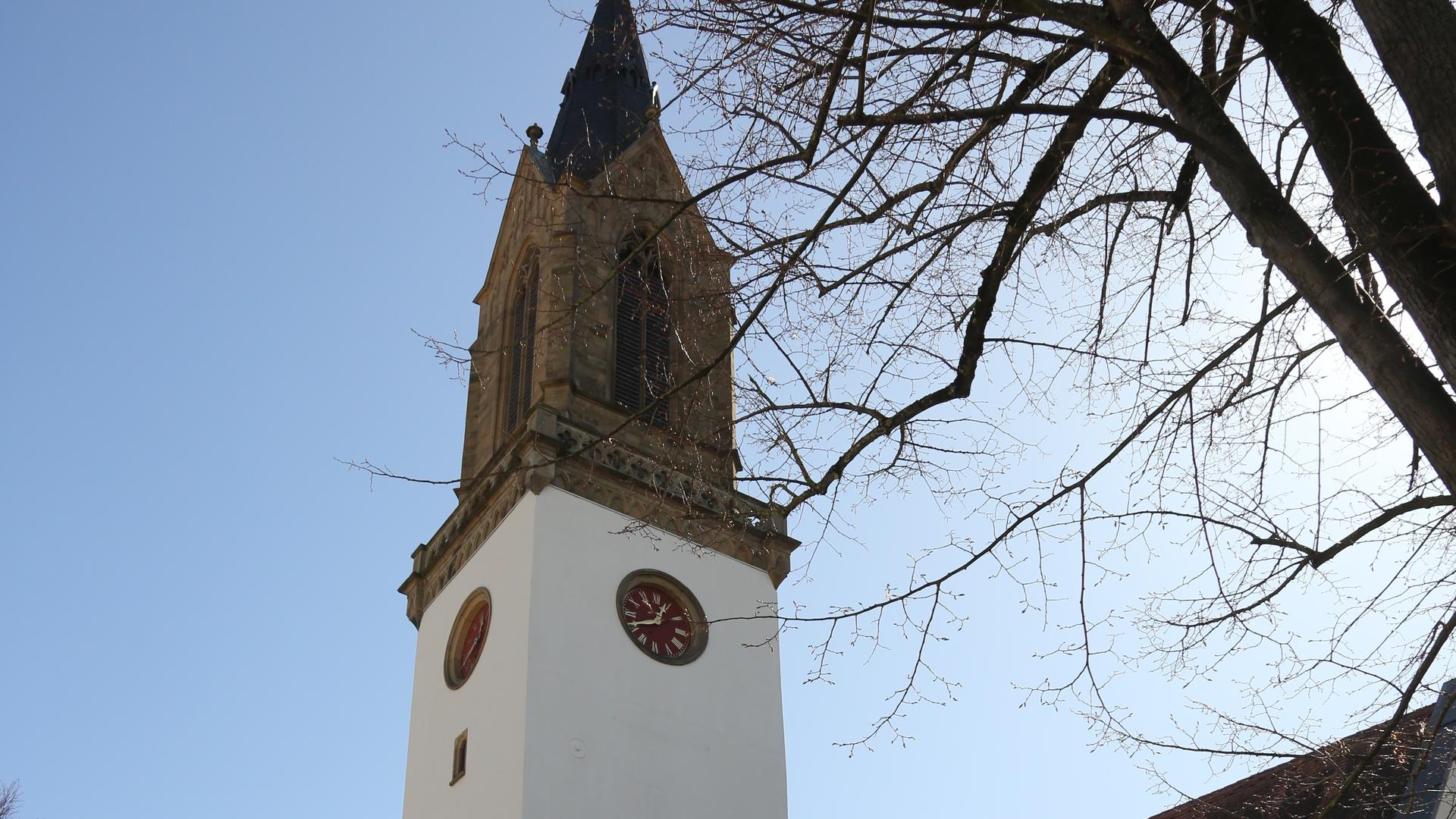 Kirchturm der Stiftskirche in Bretten