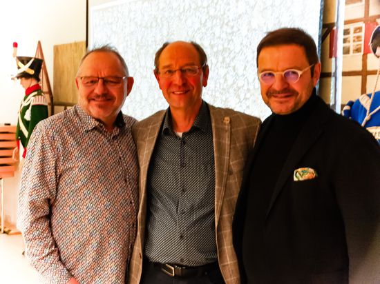 v.l.n.r. Leo Vogt, Bernd Neuhaus, Thomas Lindemann