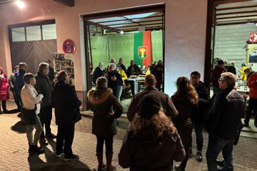 Zur traditionellen Neujahrsbegegnung lud Bürgermeister Markus Rupp die Gondelsheimer Bürgerinnen und Bürger am vergangenen Freitagabend auf den Rathausplatz ein