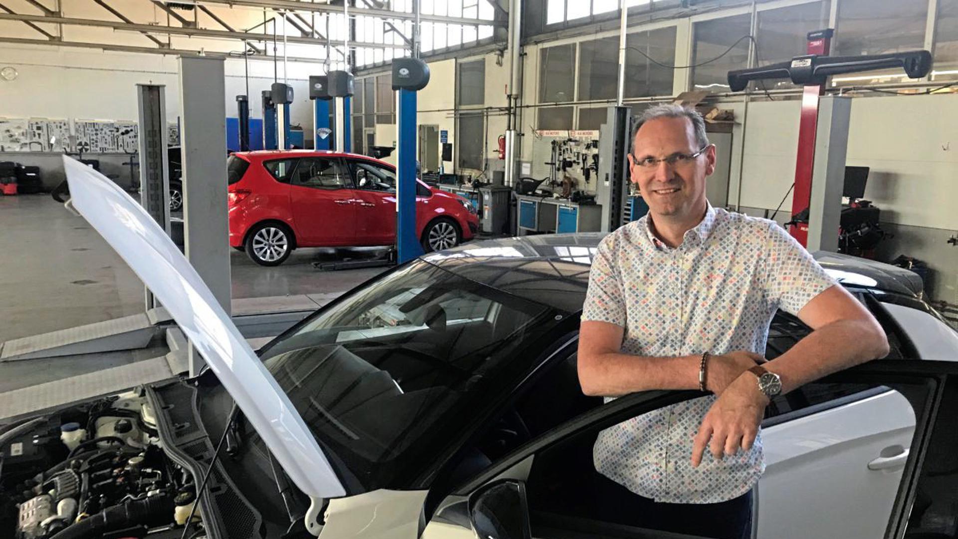 Projektentwickler statt Autoverkäufer: Michael Wetzel hat für sein Betriebsareal neue Pläne.