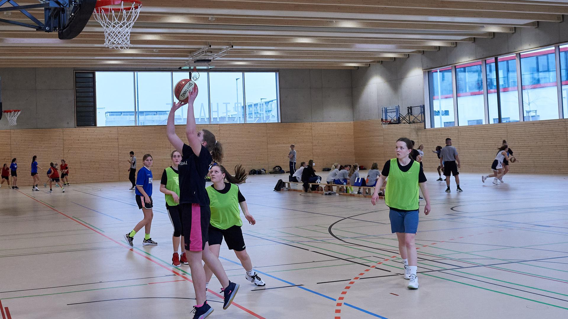 Basketballturnier 3x3 Schulsporthalle Bruchsal