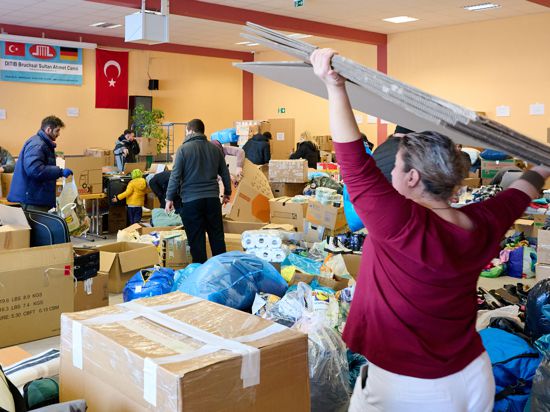 Hilfsaktion Erdbeben Türkei