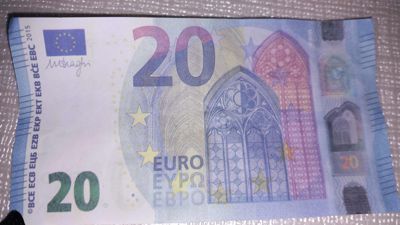 Spiegeld-Schein 20 Euro