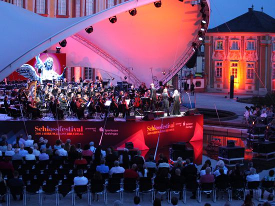 Eröffnung des Schlossfestivals Bruchsal am 28.07.2022 mit der Oper „Tosca“