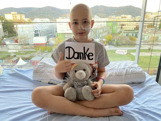 Dankbar für Anteilnahme: Der zehnjährige Eric aus Bad Schönborn leidet an Leukämie und erholt sich von einer Hochdosis Chemo.  