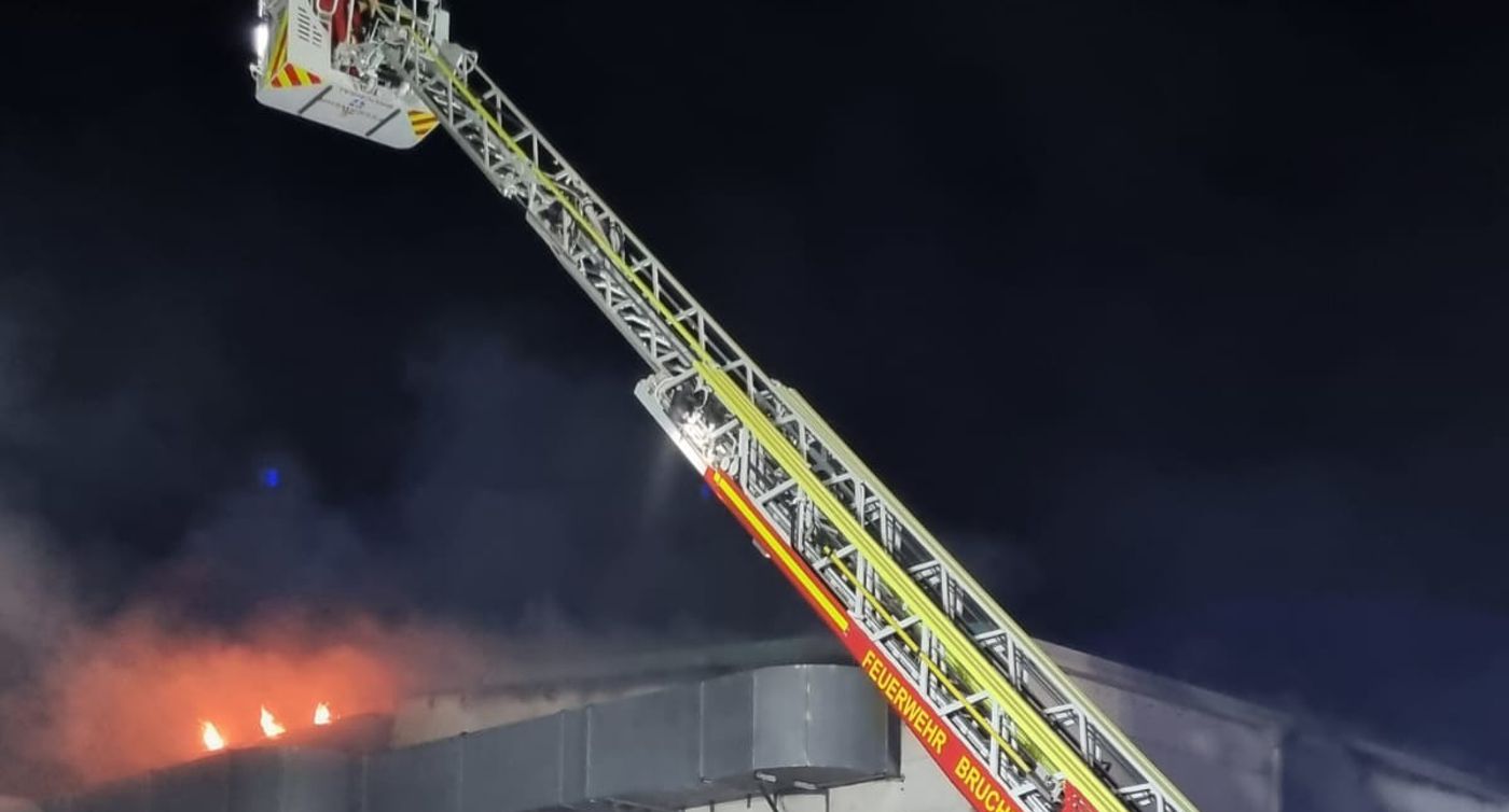 Feuer in der Eventlocation in Karlsdorf-Neuthard 