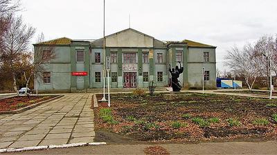 Verwaltungs-Gebäude Wyssokopillja Ukraine - Kronau in der Ukraine